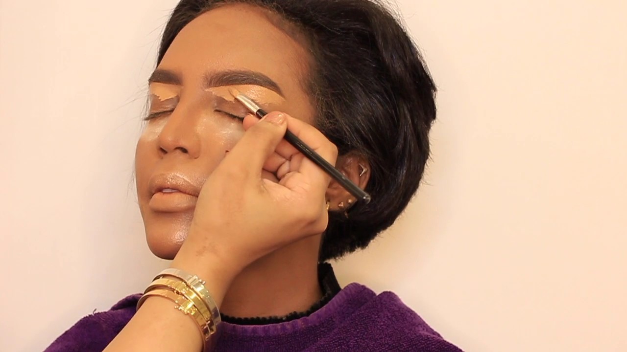 ميك اب تتوريال خبيرة التجميل ناهد العمودي ــ نوني