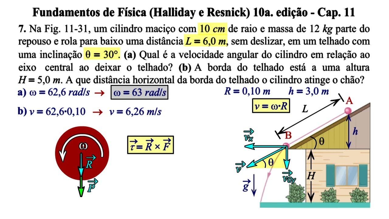 Aula 07 - Fundamentos de Física (Halliday e Resnick) 10a. Edição - Cap 11.