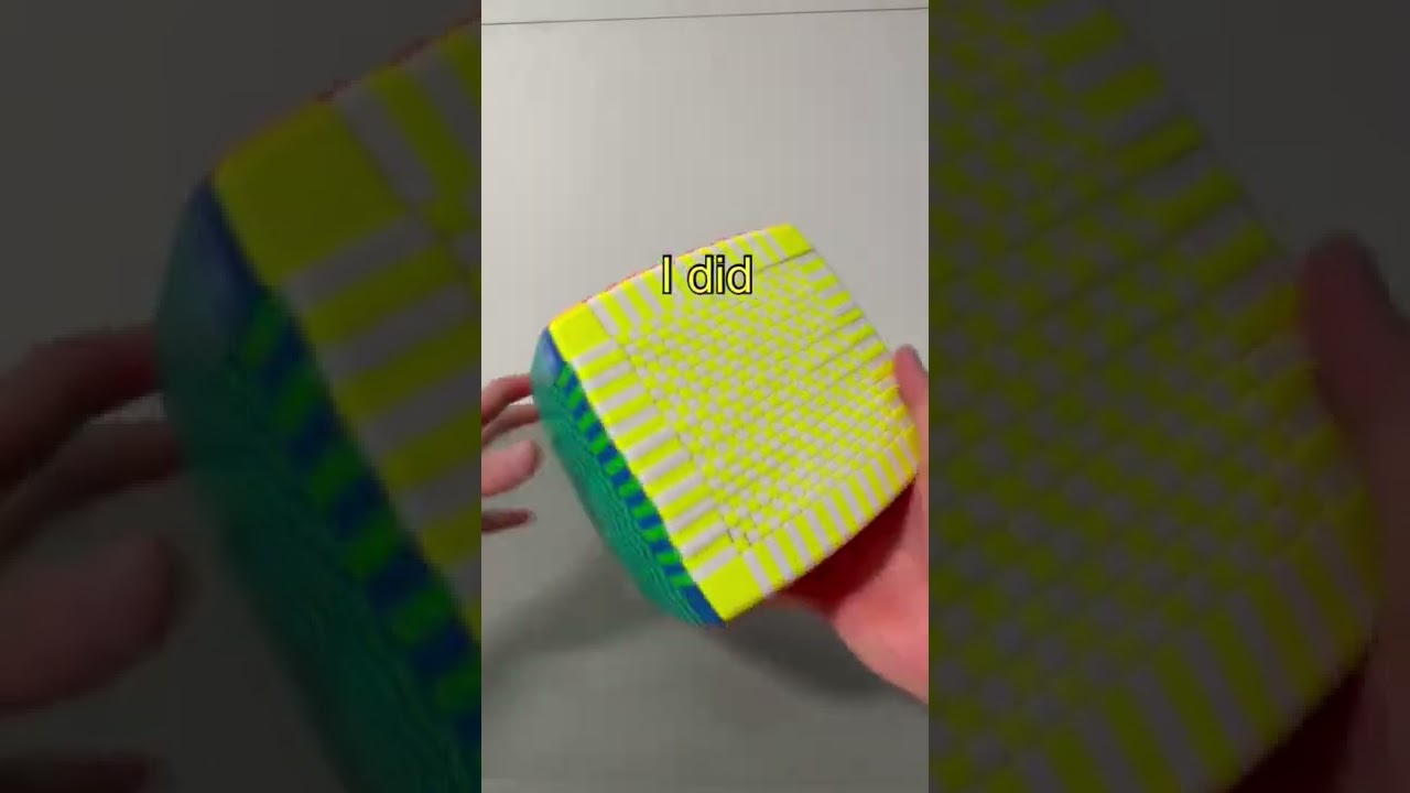 Why I can&rsquo;t solve the 21x21 Rubik&rsquo;s cube&hellip;😔