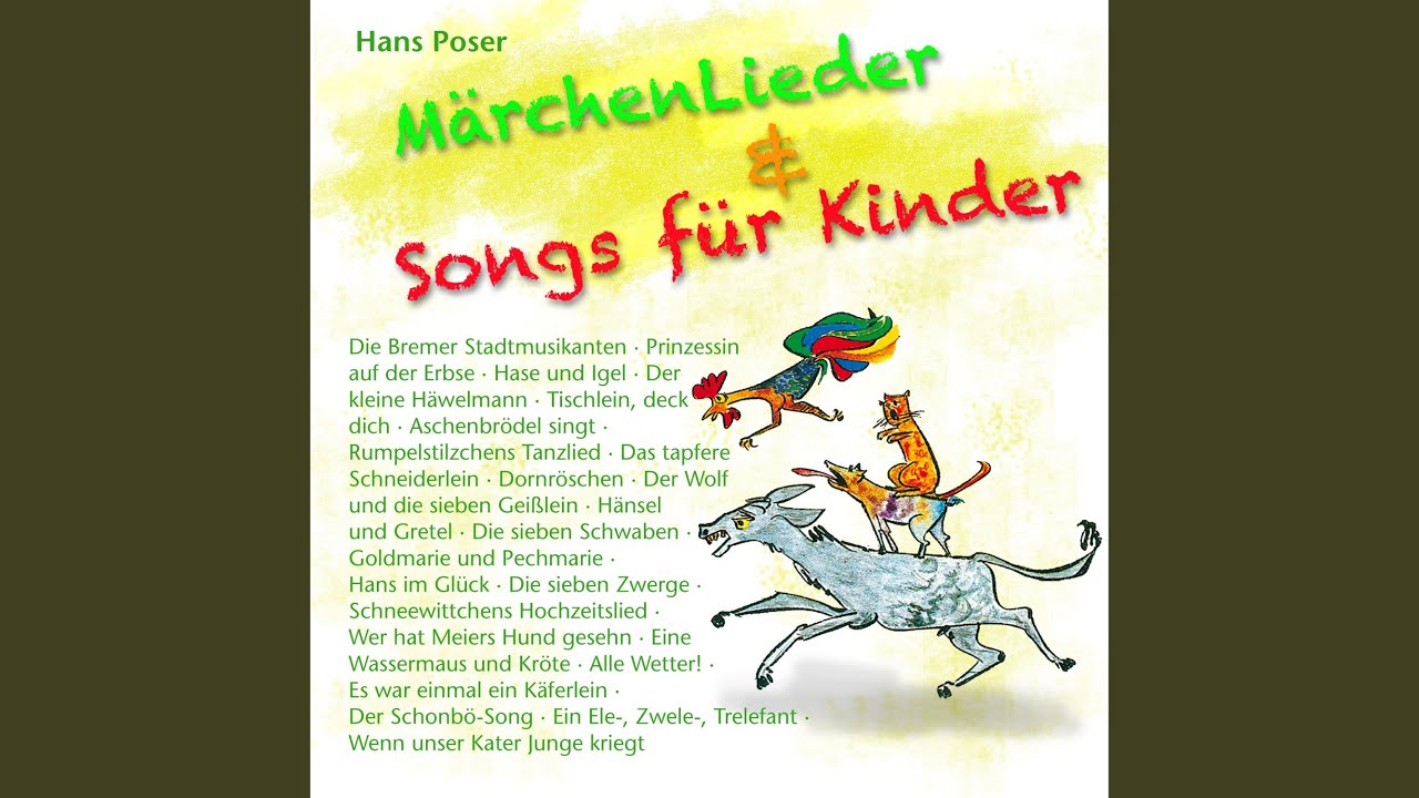 Die Bremer Stadtmusikanten (Wir sind die wohlbekannten, lustigen...)