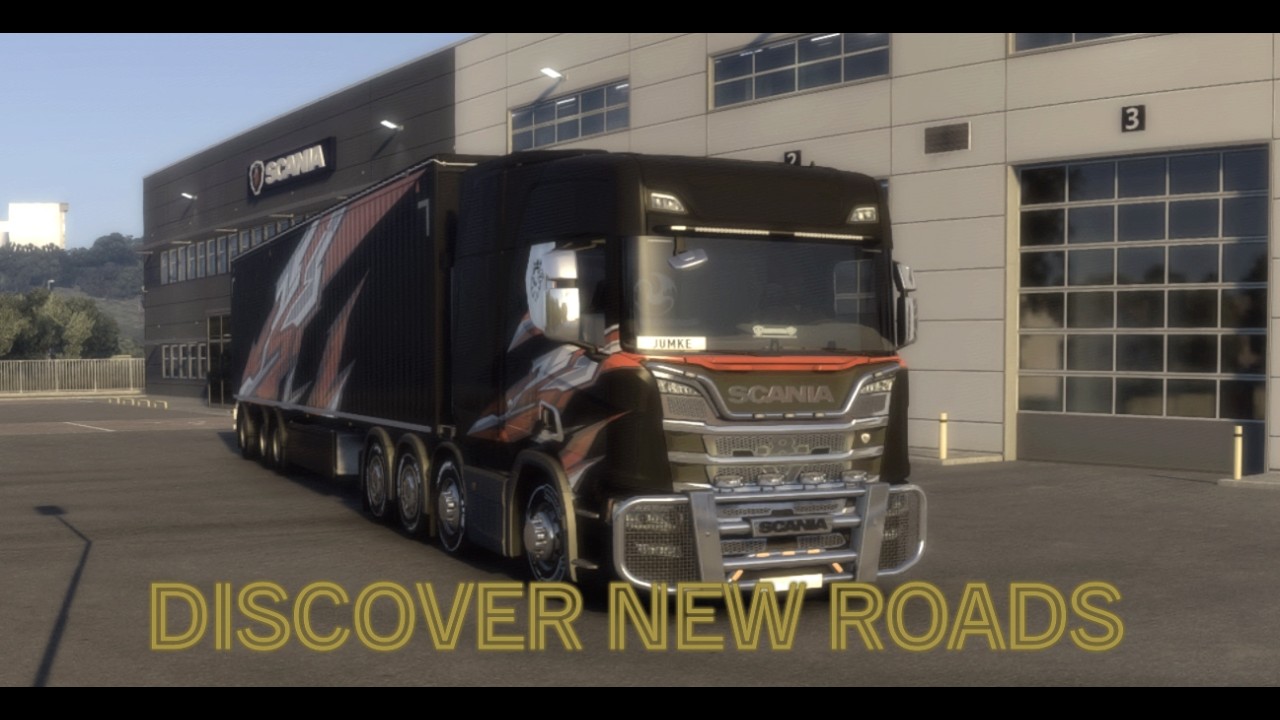 Realistic Graphic With re-shade FX / Trying Opentrack ETS 2 Discover🚛🚛