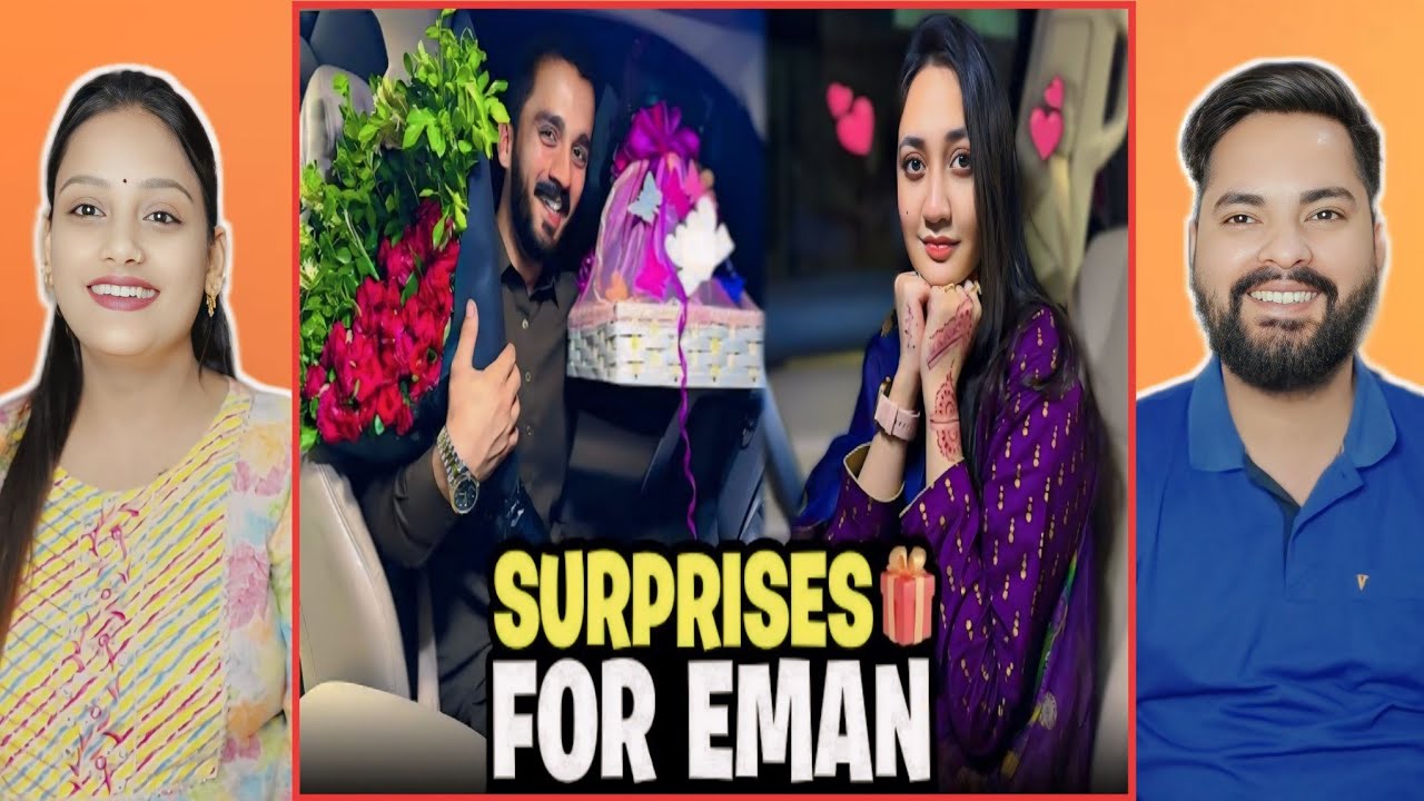 Indian Reaction on Princess treatment whole day👸Surprise for Emaan🥹