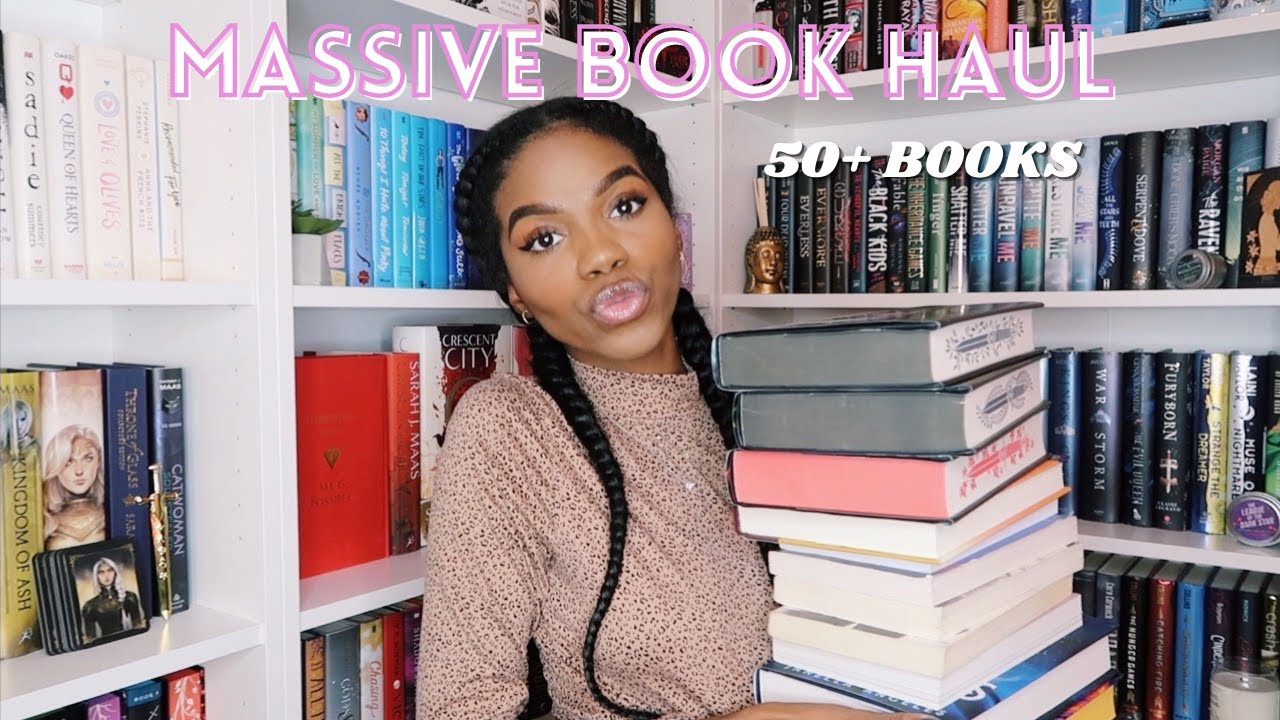 I BOUGHT MORE BOOKS TO CURE MY SEASONAL DEPRESSION✨| massive 50+ book haul