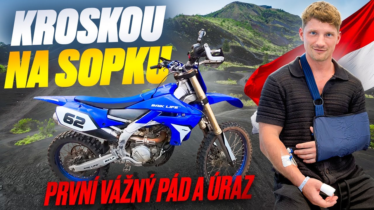 SKONČIL JSEM V NEMOCNICI - poprvé na krosce 
