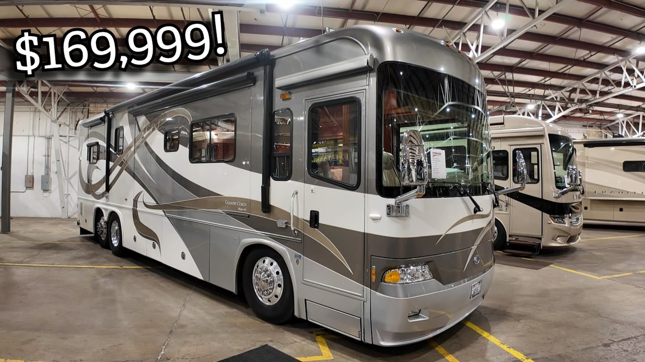 Продается редкий автодом Country Coach Allure 37 футов 2008 года выпуска!