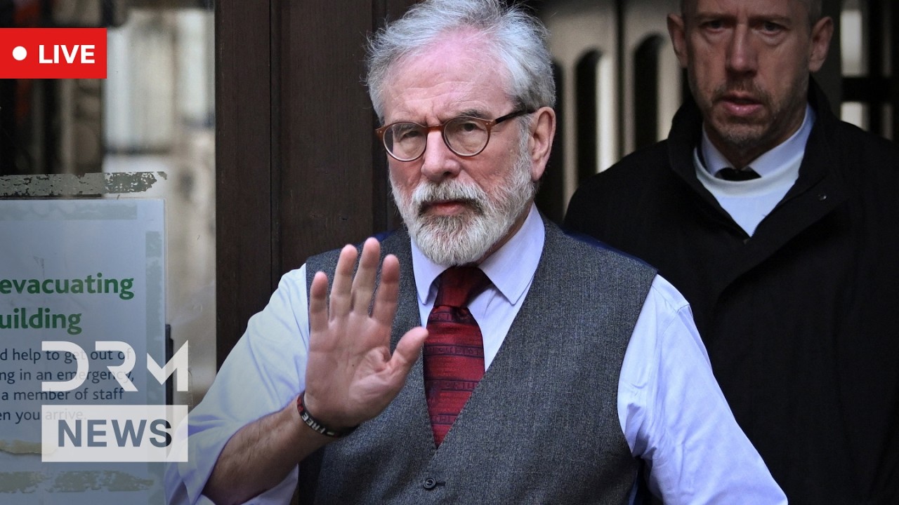 LIVE: Former Irish Leader Gerry Adams Holds Press Conference After Claimants Withdraw Lawsuit | AC1N