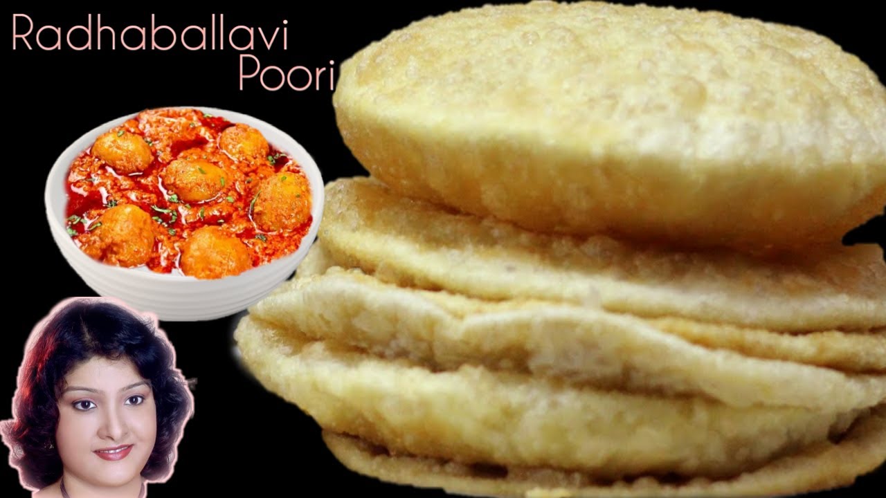 Urad Dal Kachori Bengali Style/Radhaballavi Recipe/Kolkata's Famous Kachori - Draupadi's Kitchen DK