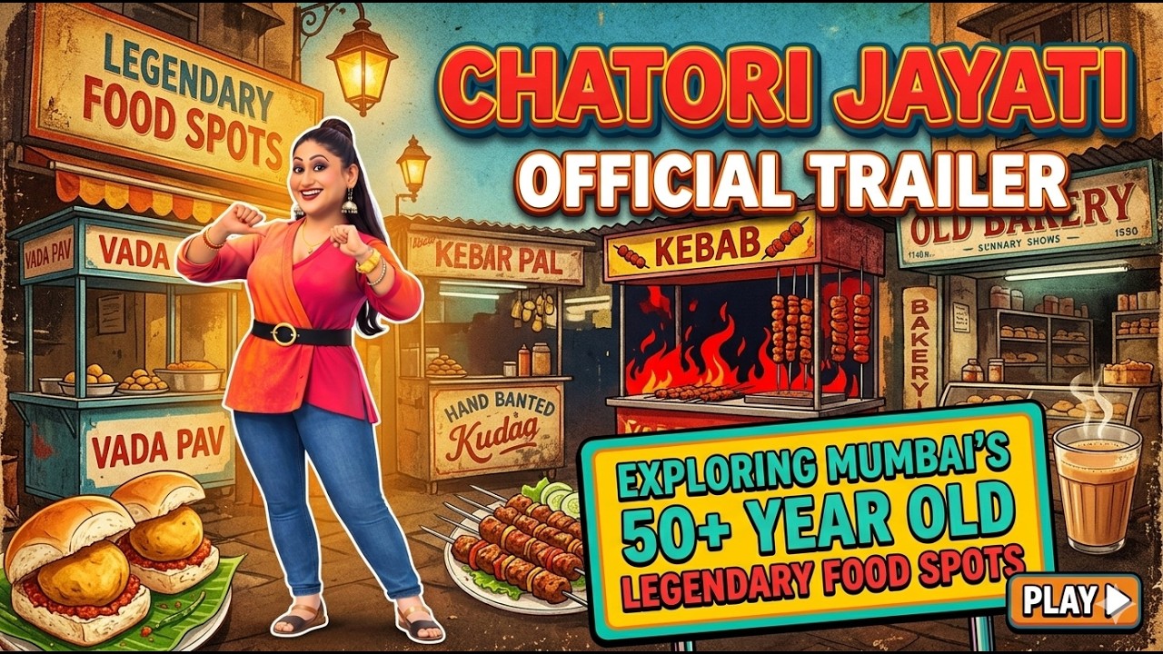 Chatori Jayati Official Trailer | Exploring 50+ Year Old Legendary Food Spots in Mumbai