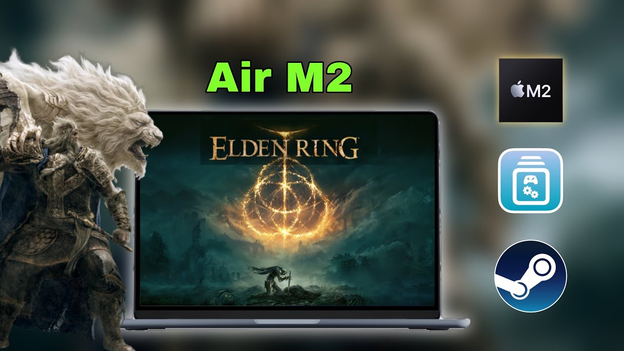 Elden Ring On Air M2 - High Performance - Game Porting Toolkit