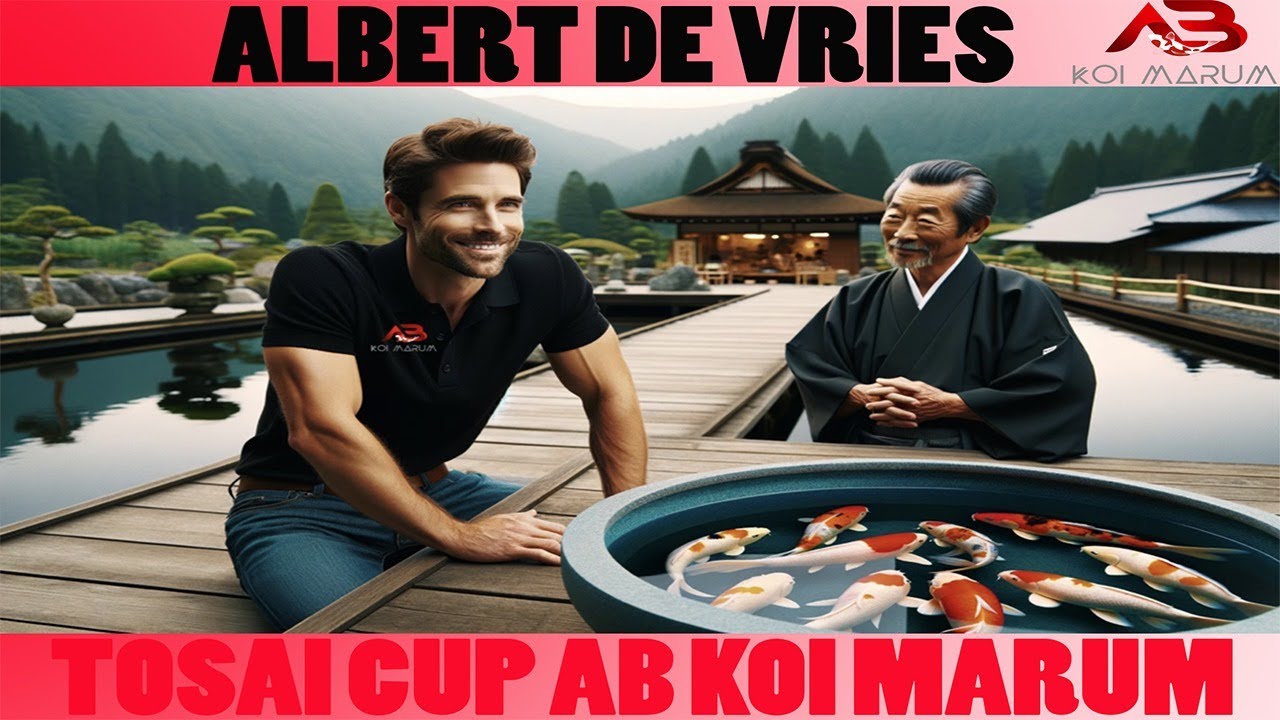 Op bezoek bij AB Koi Marum Challenger Albert de Vries: prachtige maruten sanke!