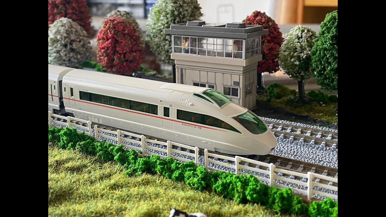 【模型玩具開箱趣】鐵道模型篇 TOMIX 92754 小田急ロマンスカー50000形VSEセット