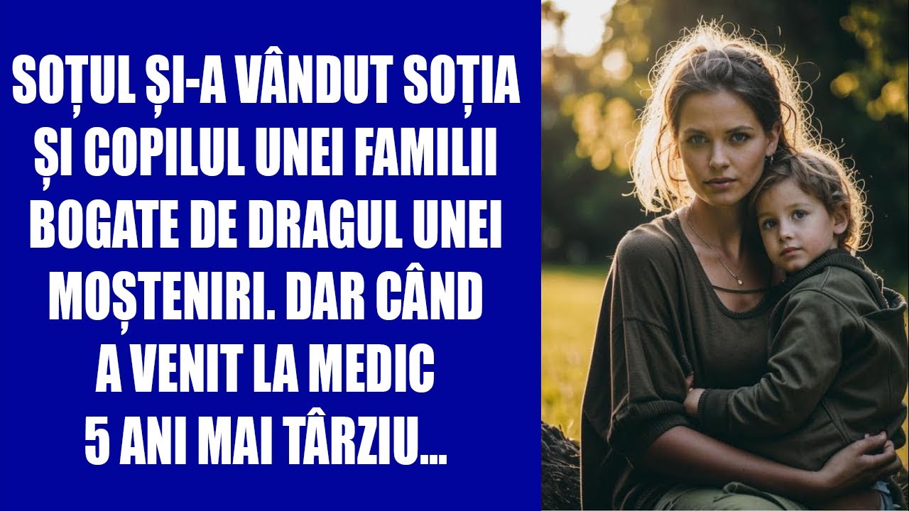 Soțul și-a vândut soția și copilul unei familii bogate de dragul unei moșteniri. Dar când a venit la