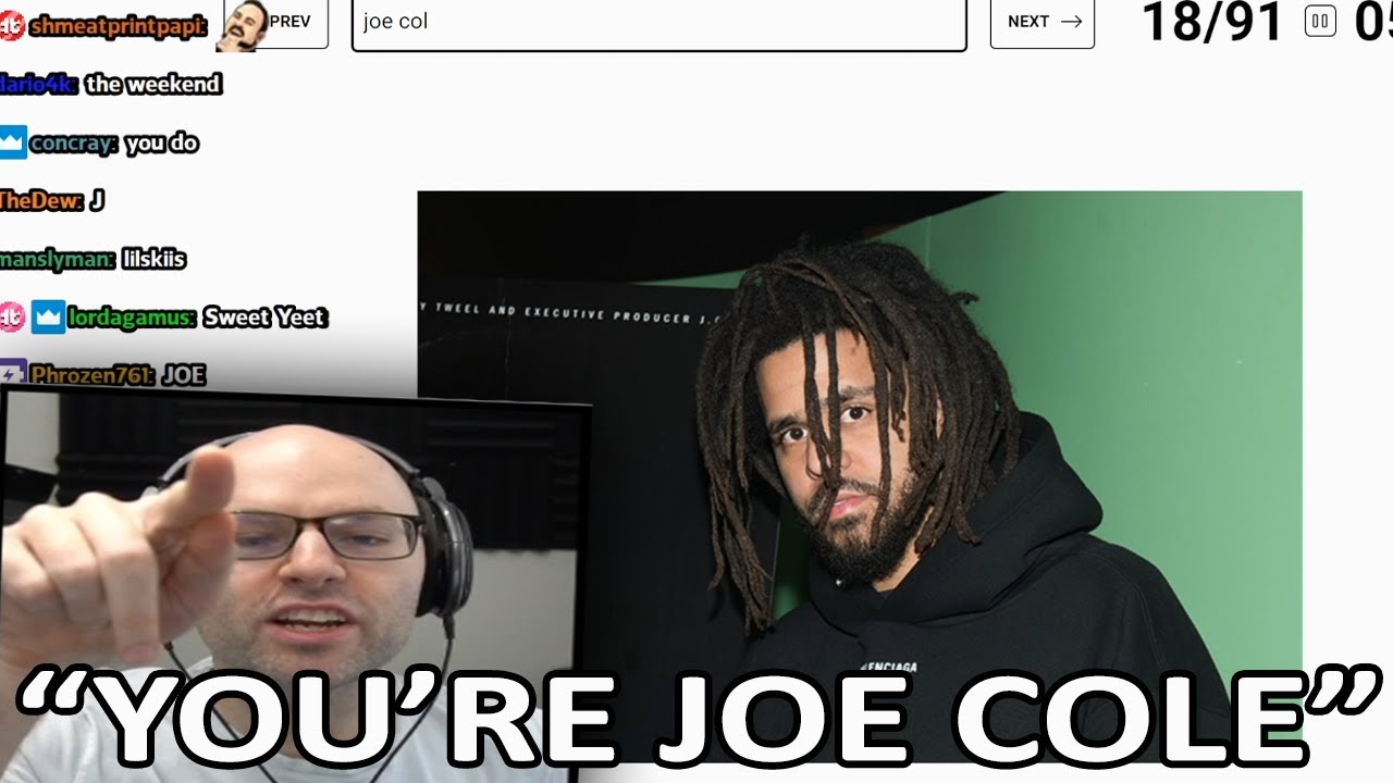 Just Northernlion guessing rapper names for almost 16 minutes