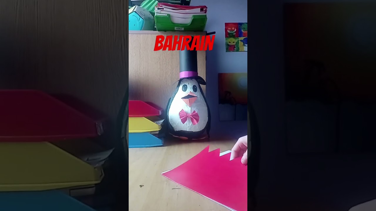 🇧🇭making the Bahrain flag🇧🇭
