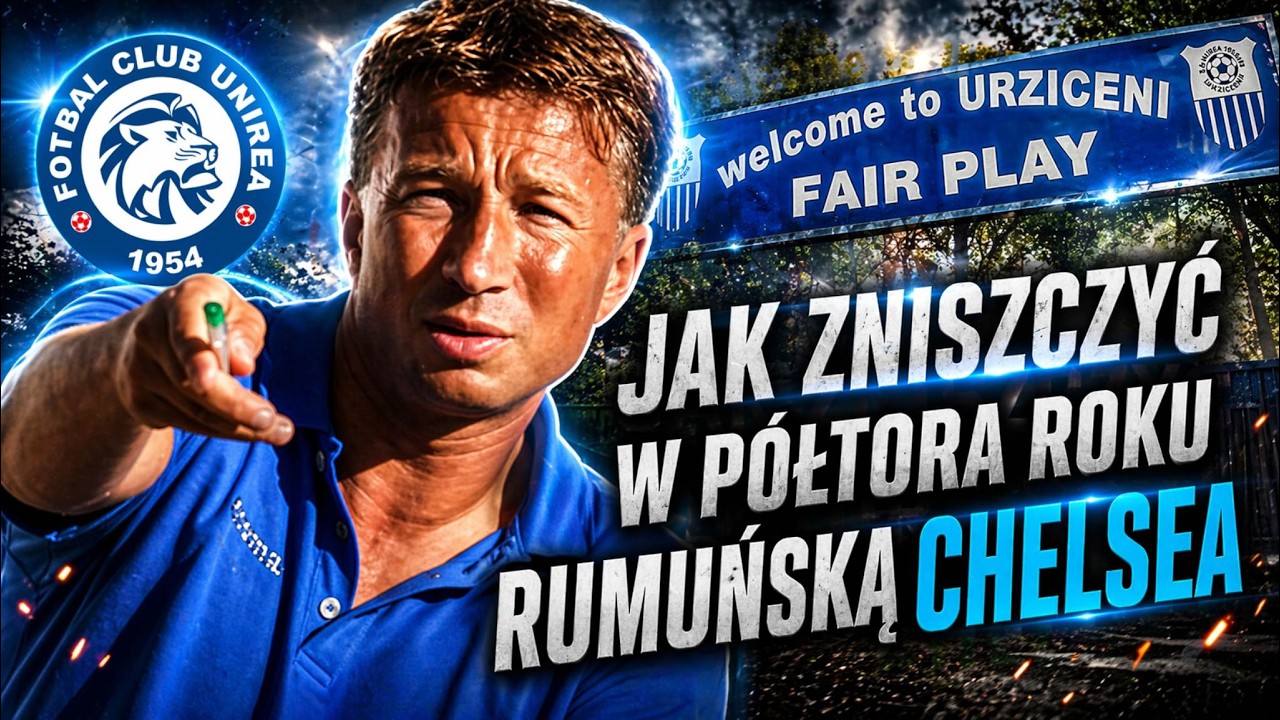 Unirea Urziceni - jak zniszczyć w p&oacute;łtora roku rumuńską Chelsea