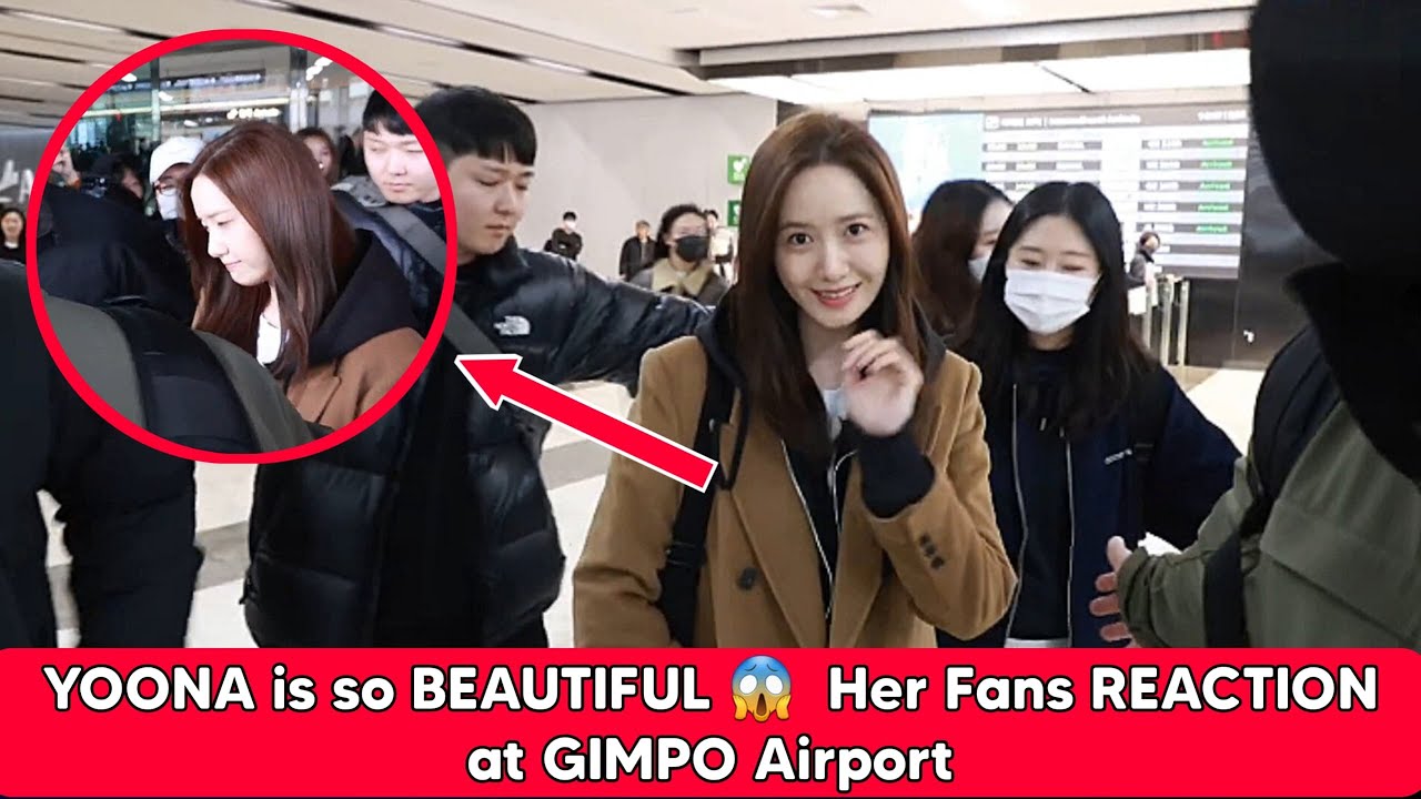 Yoona Arrives at Gimpo Airport for '2024 Love Rain Tour'
