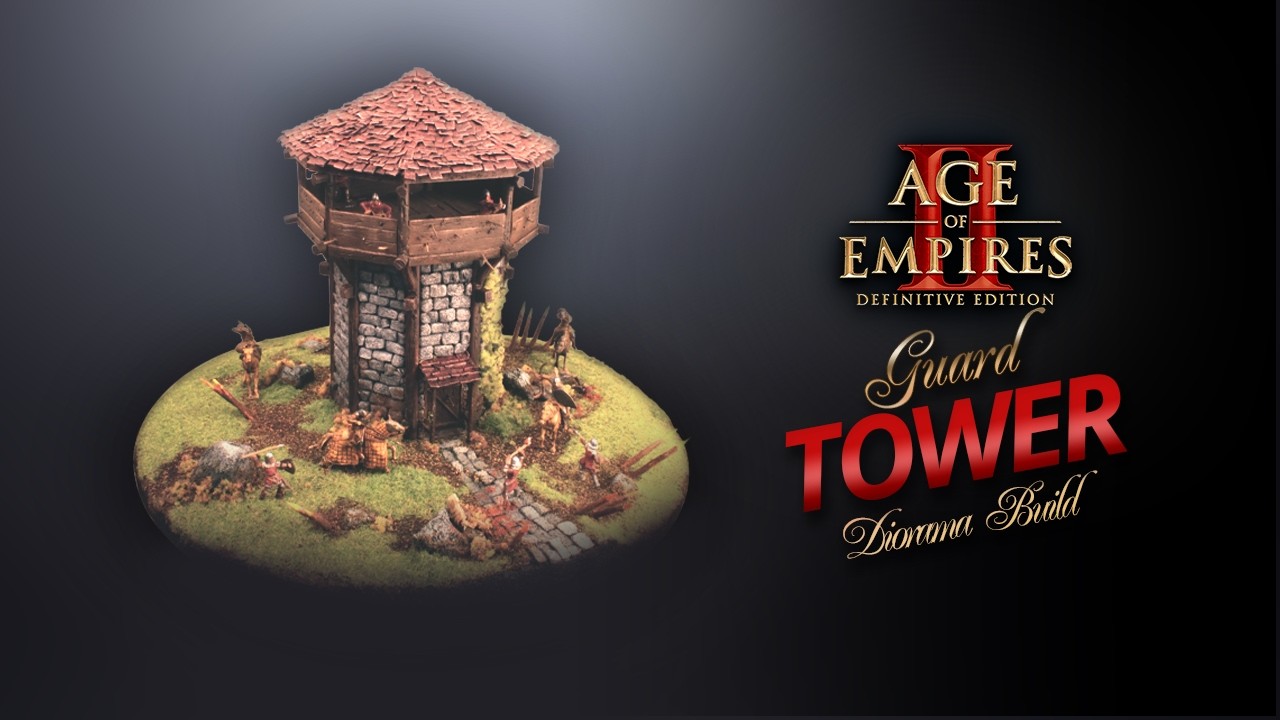 🏰 I Built ANOTHER DIORAMA from Age of Empires 2