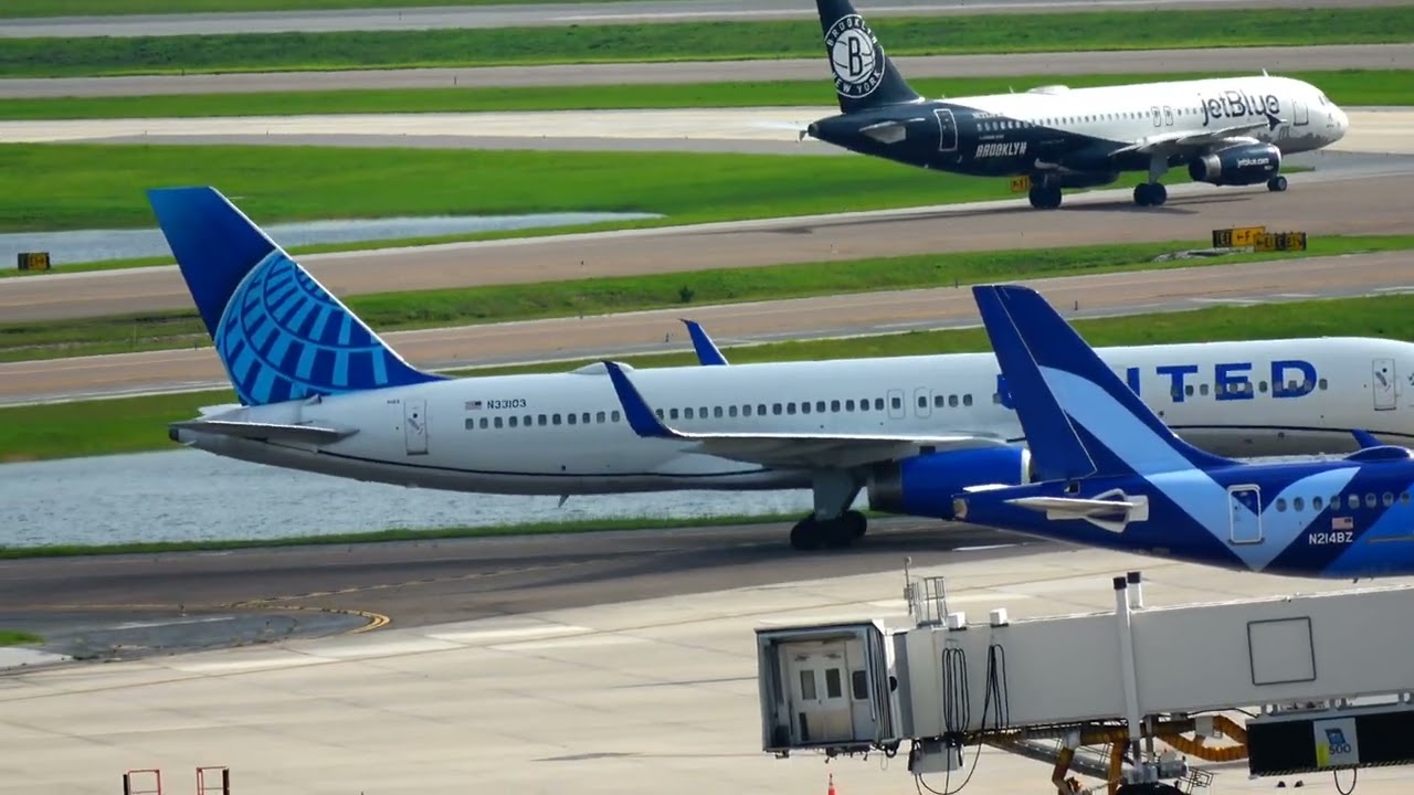 (4K) PLANESPOTTING ORLANDO INTL AIRPORT #NEW #FLIGHTS