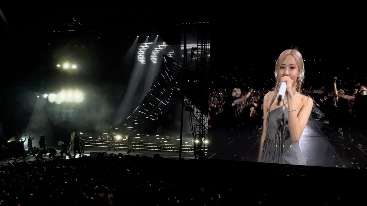 BLACKPINK [BORN PINK World Tour: ENCORE] - Gone + On The Ground (Rosé’s solo) | MetLife Stadium