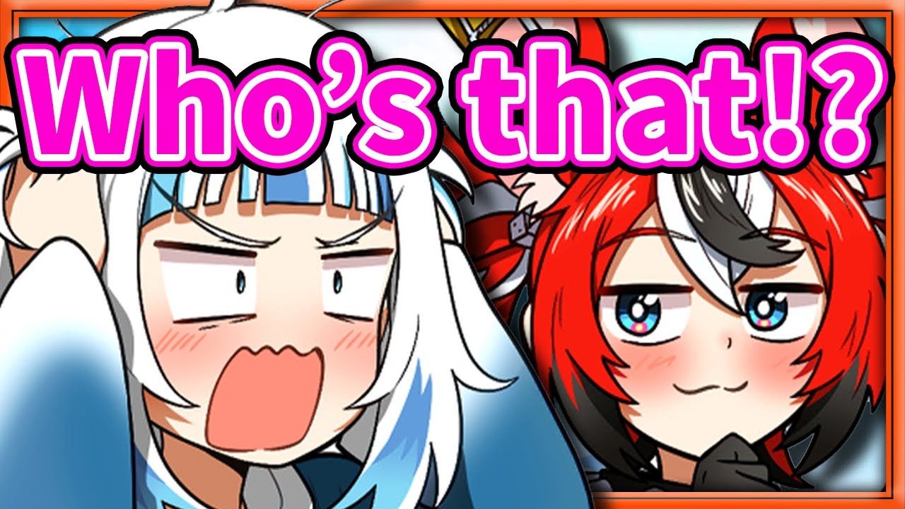 Gura was Alone in VC and Immediately got Surprised by Bae's Weird Noises  【Gawr Gura / HololiveEN】