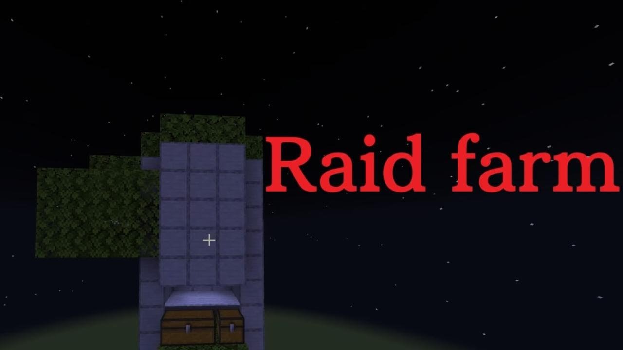 Raid farm in Minecraft
