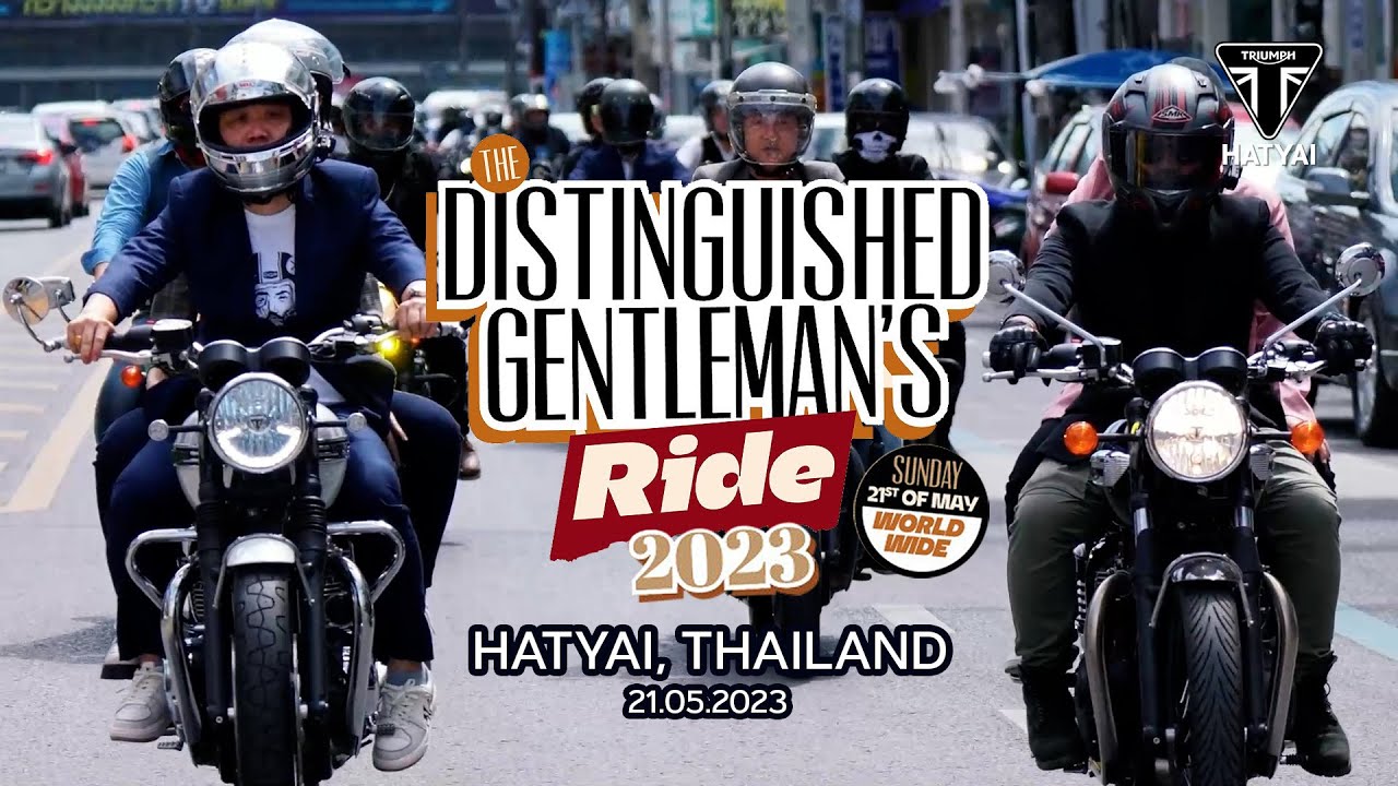 HATYAI Thailand DGR 2023 | The Distinguished Gentleman's Ride