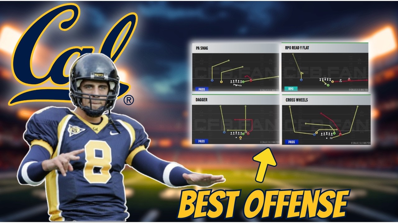 The BEST Offense In College Football 27! Full California Offensive Ebook!