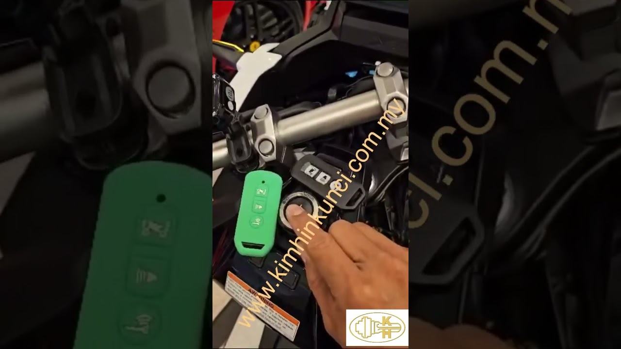 Honda Xadv750 add key- tutorial
