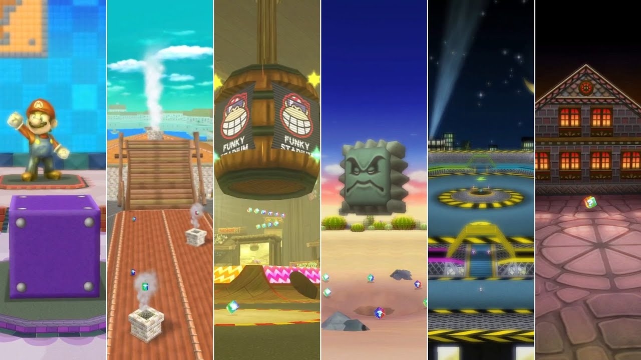 Mario Kart Wii // All Balloon Battle Courses