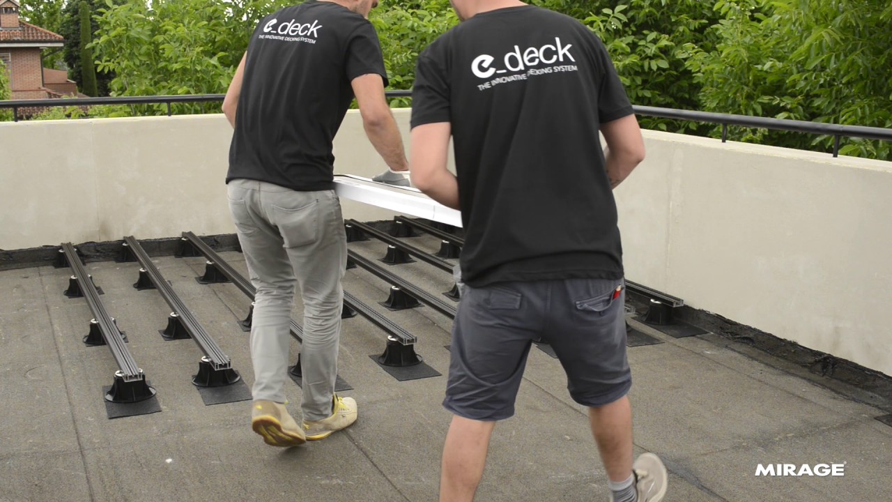 Keramische tegels verwerken met E_deck