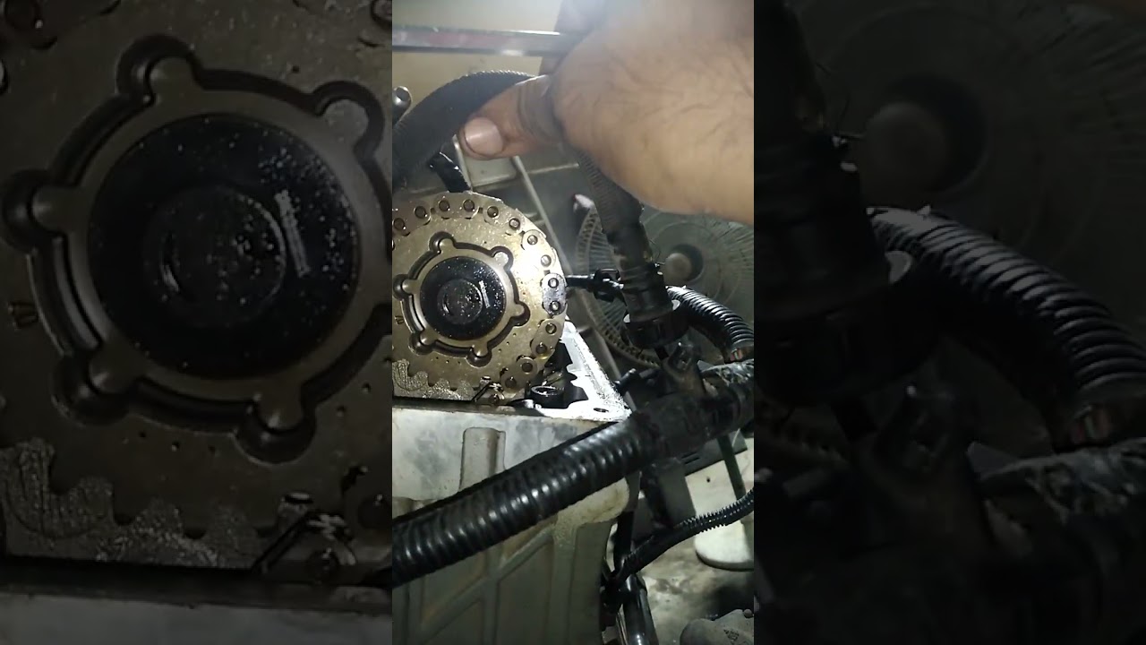 land rover v6 engine 4.0 timing mark