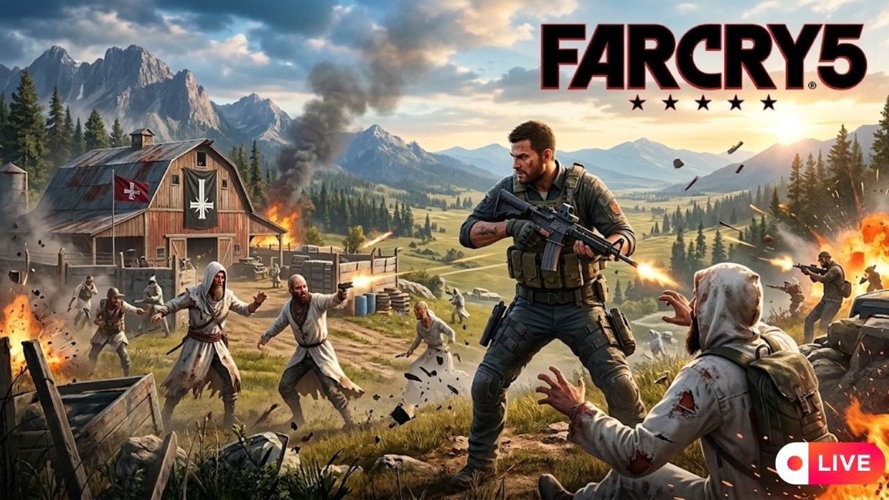 FAR CRY 5 LIVE 🔥 Luptăm Împotriva Cultului Eden's Gate! Gameplay România