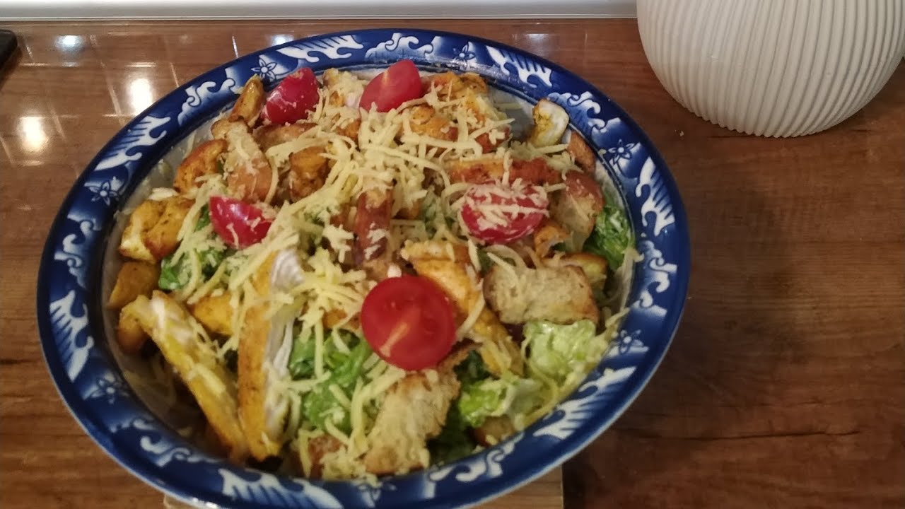 Sezar salatı resepti 