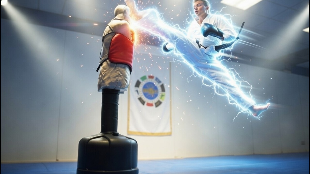 Taekwondo Kicking & Training Sampler on the BOB XL