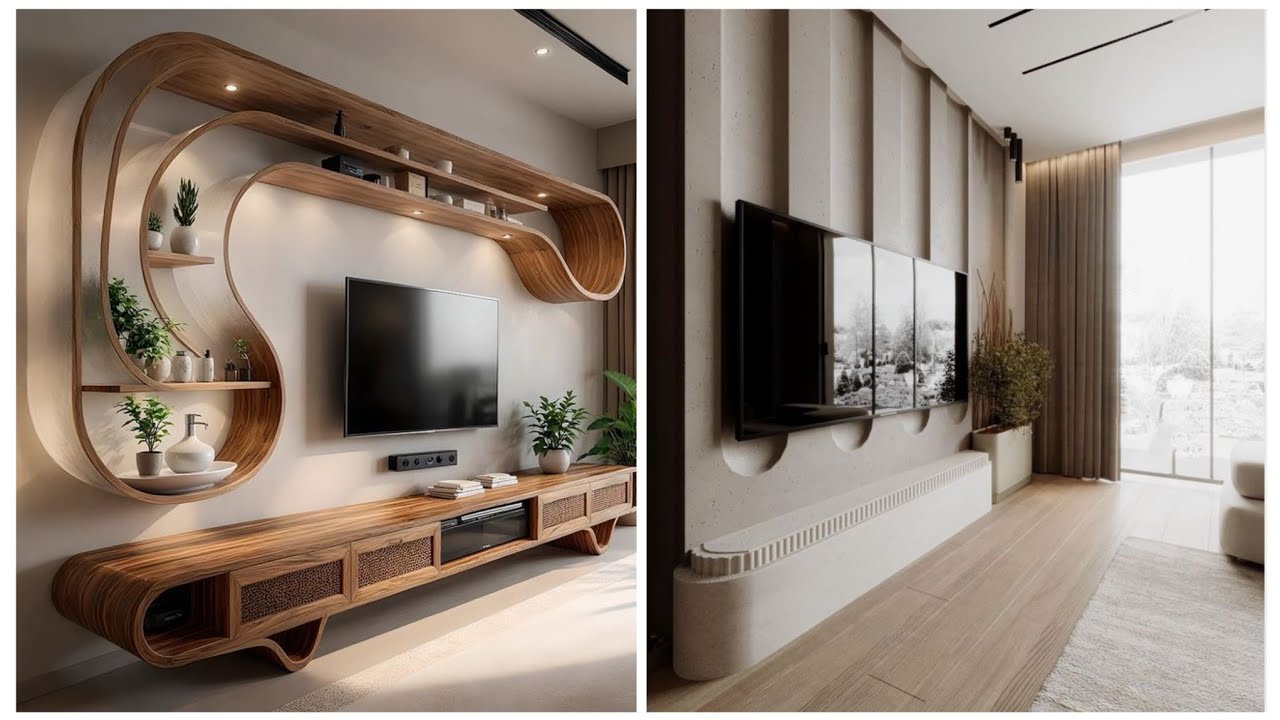 Living Room TV Design Ideas | Modern, Minimal & Aesthetic TV Units