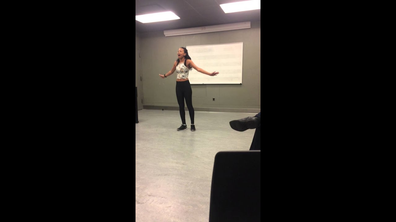 Hillary Fisher sings 