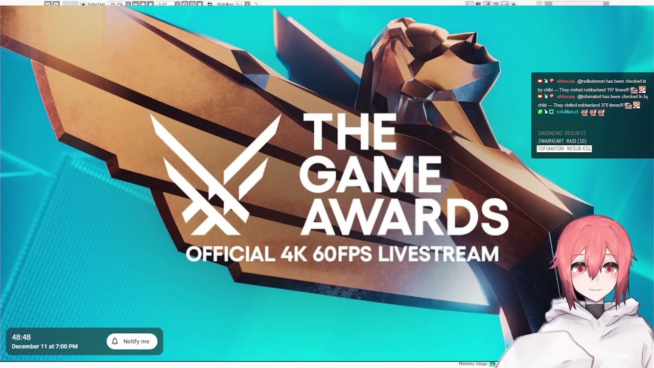 12 11 2025 christmas chibi and game awards【💢LIVE】