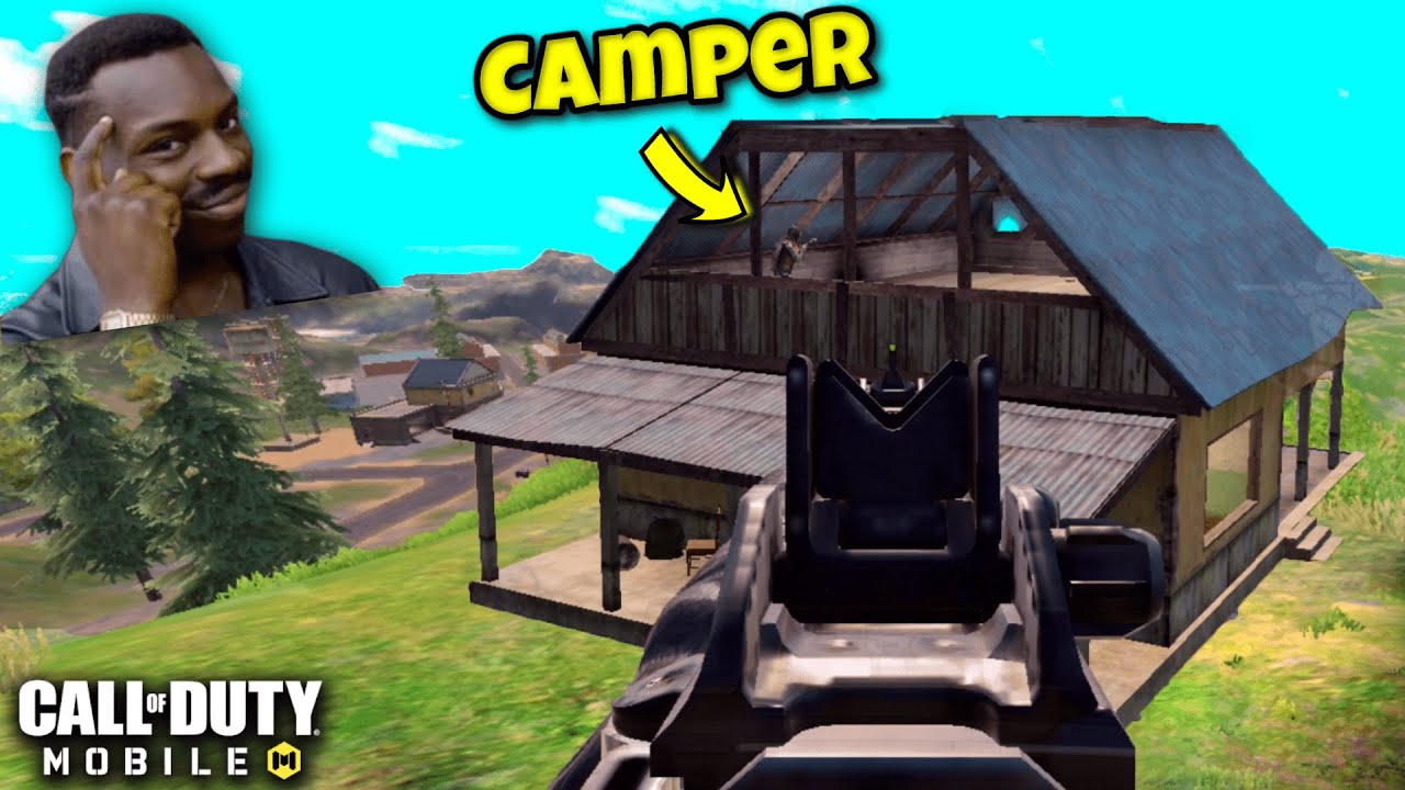 DO THIS TO CAMPERS in BATTLE ROYALE! | CALL OF DUTY MOBILE | SOLO VS SQUADS