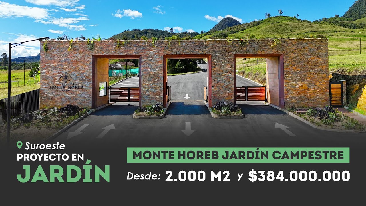 🏡✨ Vive en Jardín, el pueblo más mágico de Colombia