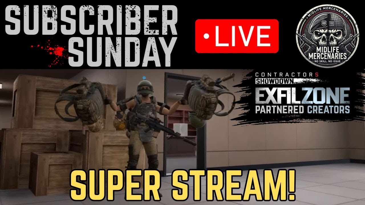 💥SUBSCRIBER SUPER SUNDAY💥EXFILZONE LIVE WITH THE BRAVO TEAM!