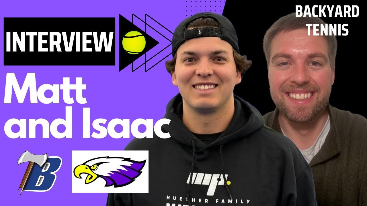 Matt and Isaac- How to Maximize Improvement in Tennis Without Local Indoor Courts