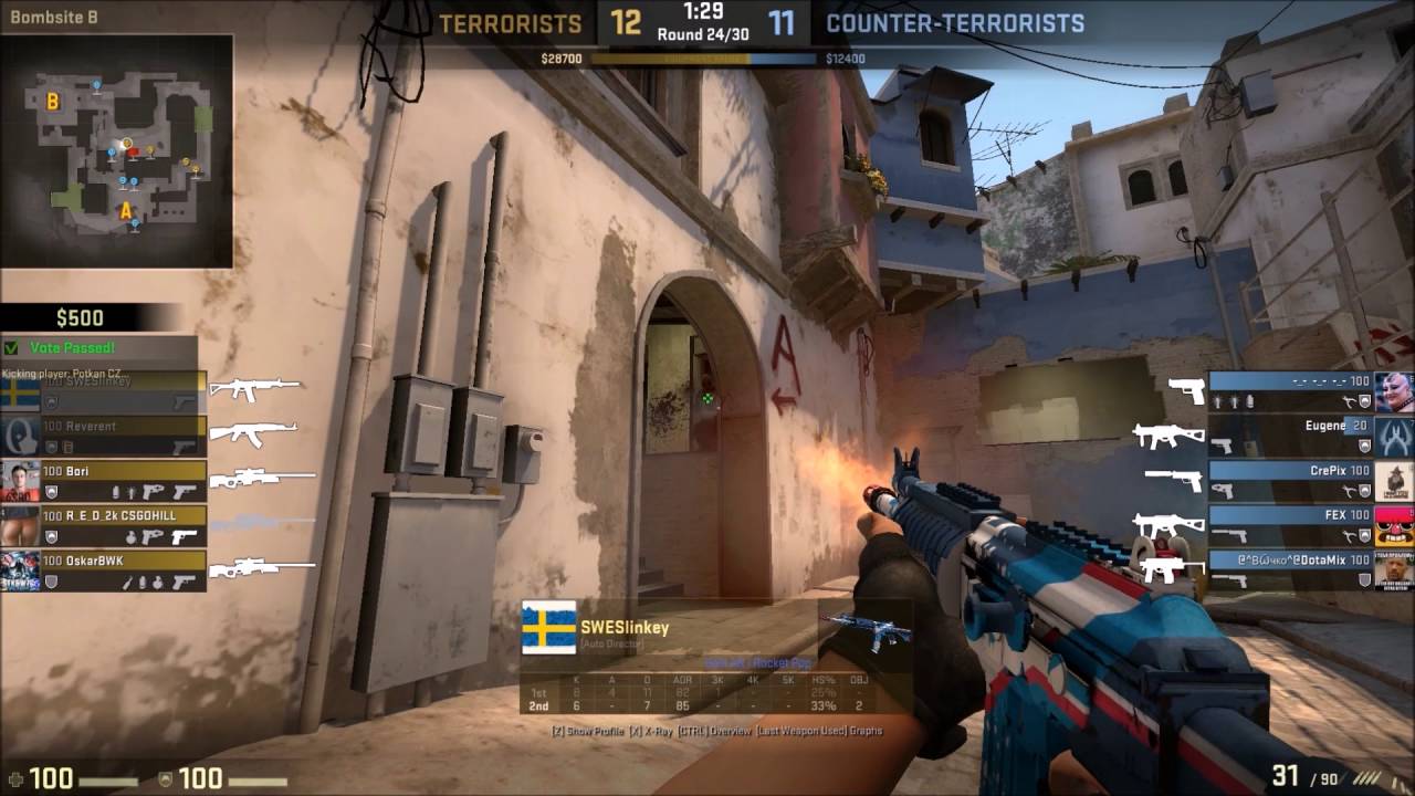 CSGO Gameplay commentary. Svenska Communityn