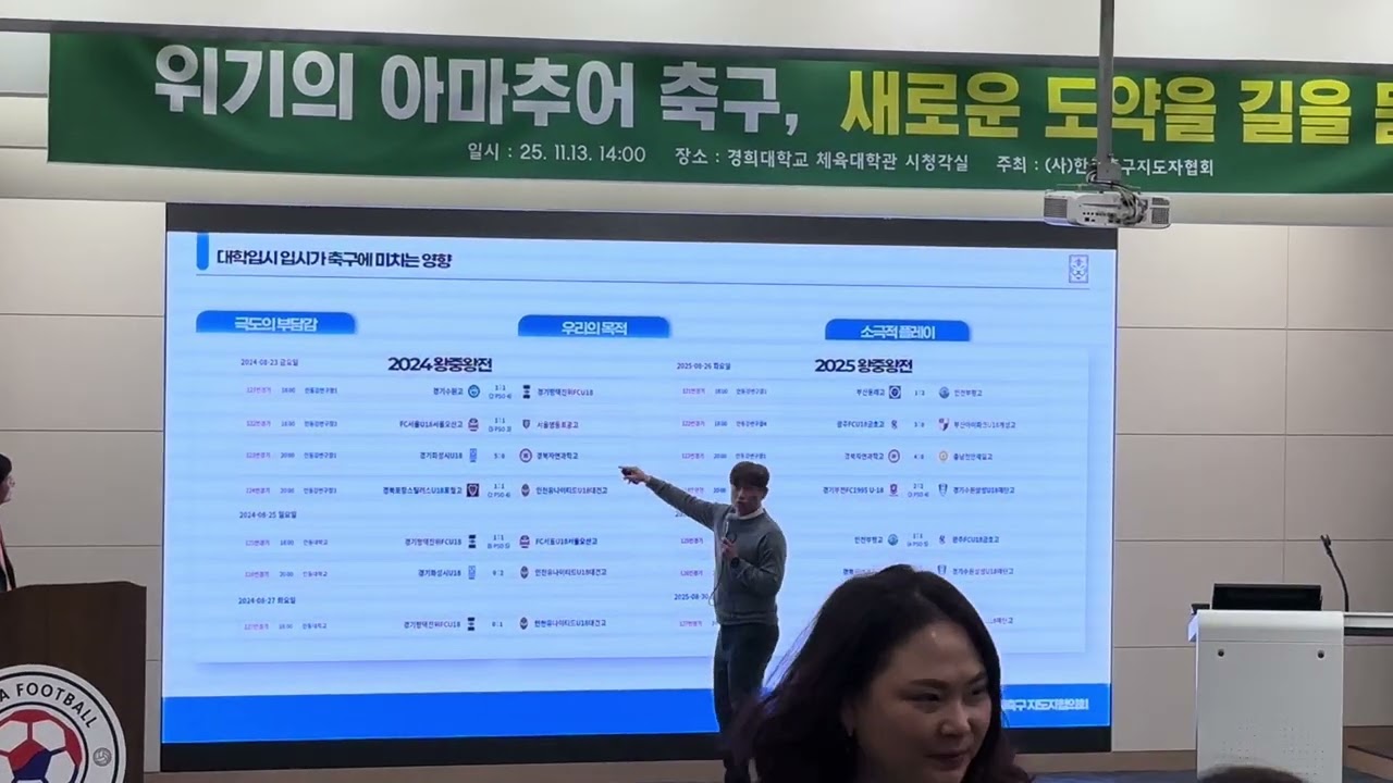  위기의 아마추어 축구, 새로운 도약의 길을 묻다(김순호)