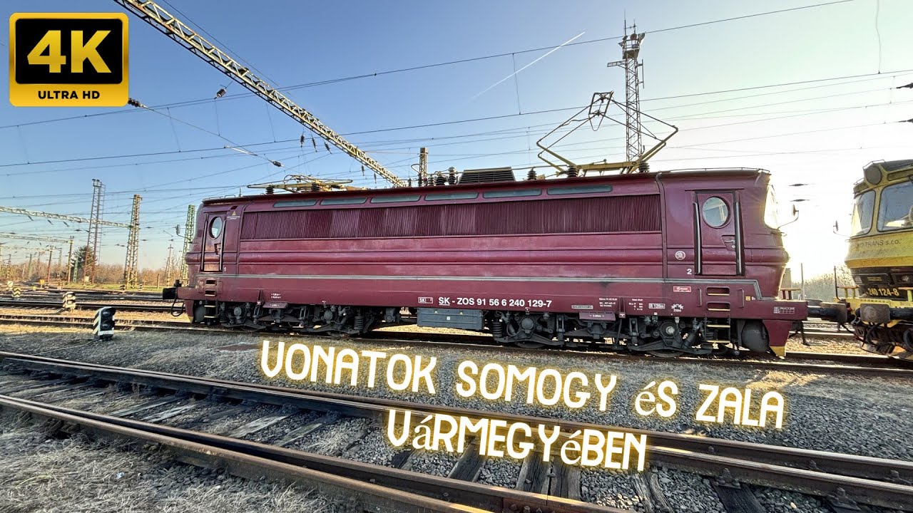 Vonatok Somogy és Zala Vármegyében. 2025.12.27.-30.-ig BUÉK!