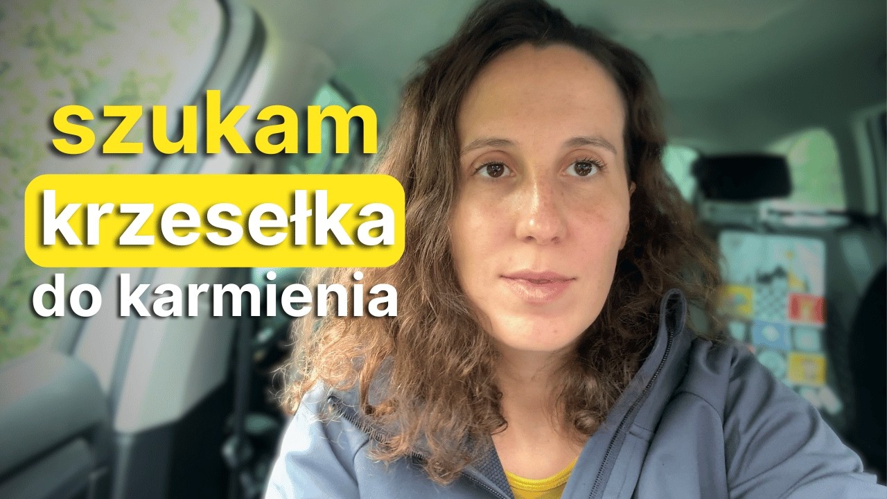 wybieram KRZESEŁKO DO KARMIENIA + unboxing akcesoriów do jedzenia dla niemowlaka