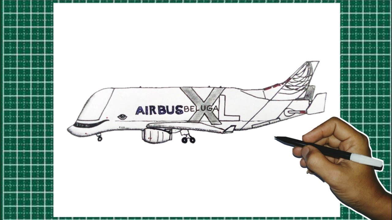 How to Draw an Airbus Beluga