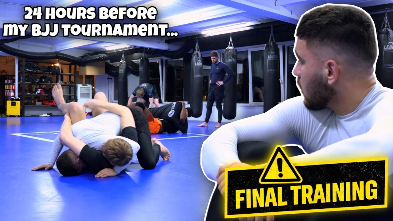 24 Hours Before My BJJ Tournament…🔥