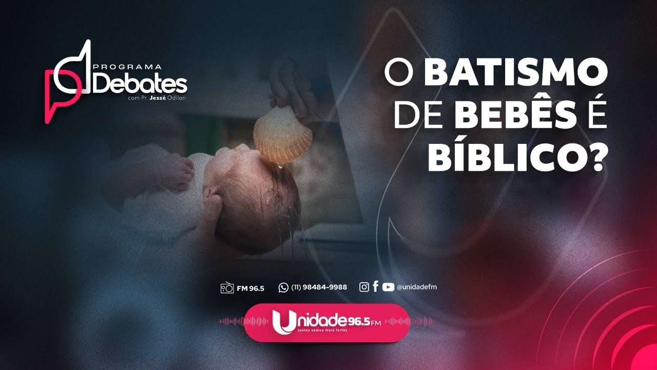 O Batismo de bebês é Bíblico? - Rev. Thiago Naruse Vs Pr. Roberto Cruvinel