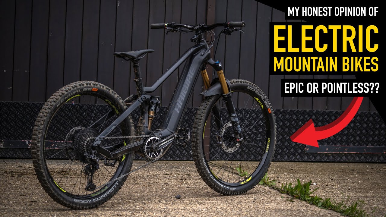 MY HONEST OPINION OF E-BIKES...