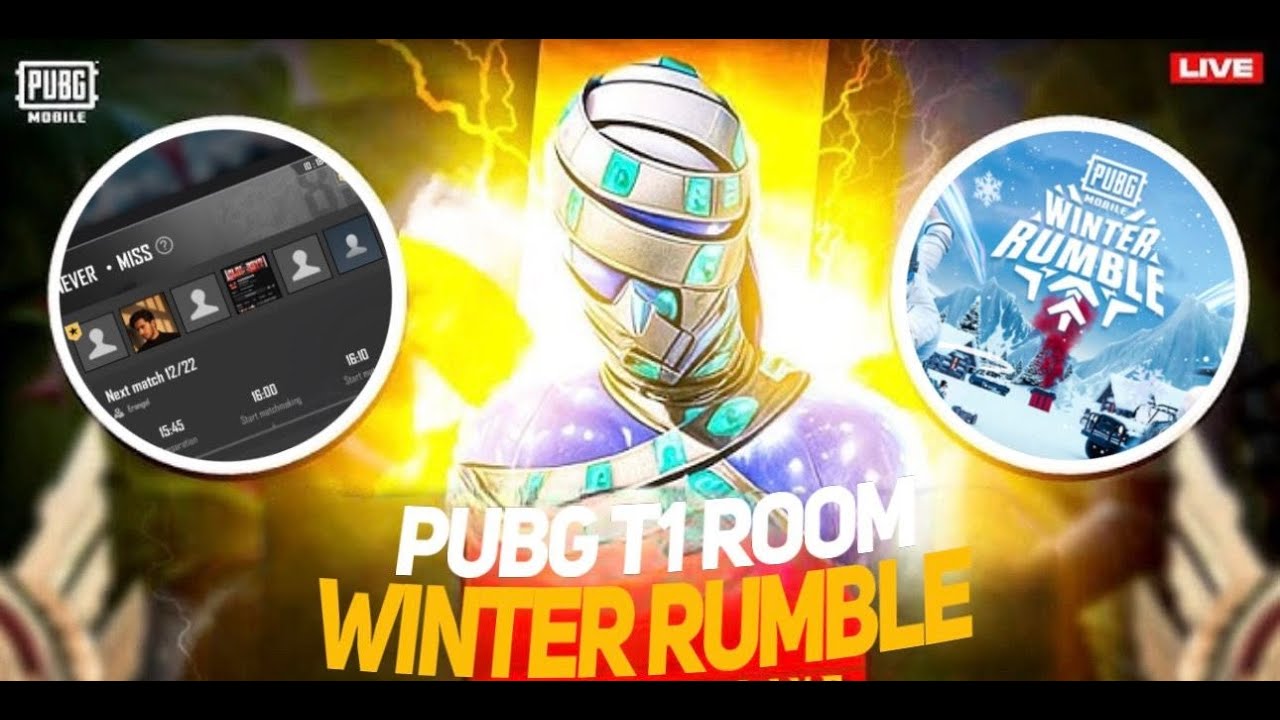 PUBG MOBILE WINTER RUMBLE *X Esports Custom Rooms LIVE | Insane Clutches & Pro Plays